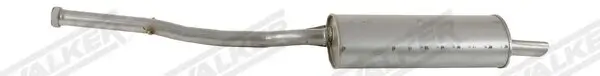 Endschalldämpfer hinten WALKER 24661