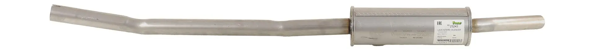 Mittelschalldämpfer Mitte Mitte WALKER 25243