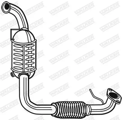 Katalysator WALKER 28663 Bild Katalysator WALKER 28663