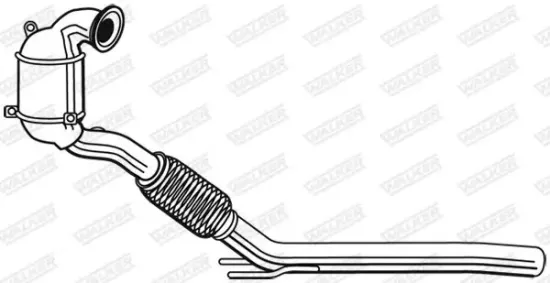 Katalysator WALKER 28682 Bild Katalysator WALKER 28682
