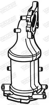 Katalysator WALKER 28696 Bild Katalysator WALKER 28696