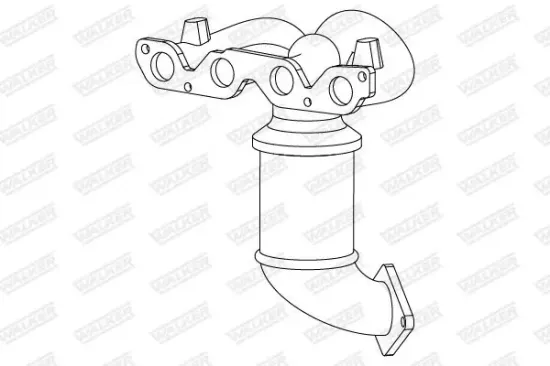Katalysator WALKER 28849 Bild Katalysator WALKER 28849