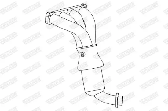 Katalysator WALKER 28851 Bild Katalysator WALKER 28851