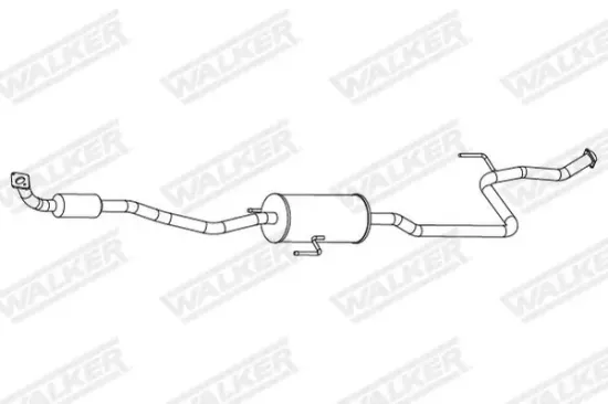 Katalysator WALKER 28869 Bild Katalysator WALKER 28869