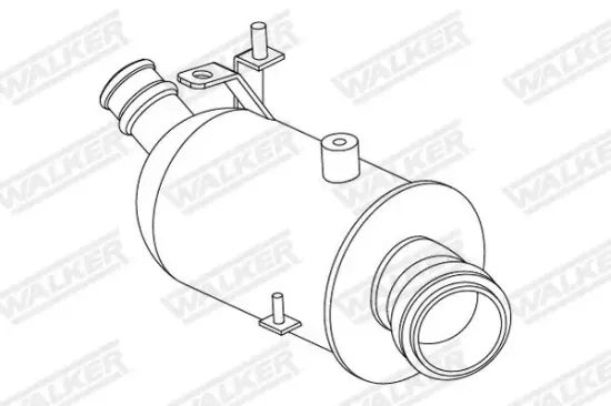 Katalysator vorne WALKER 28890 Bild Katalysator vorne WALKER 28890