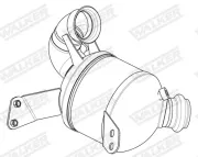 Katalysator vorne WALKER 28920