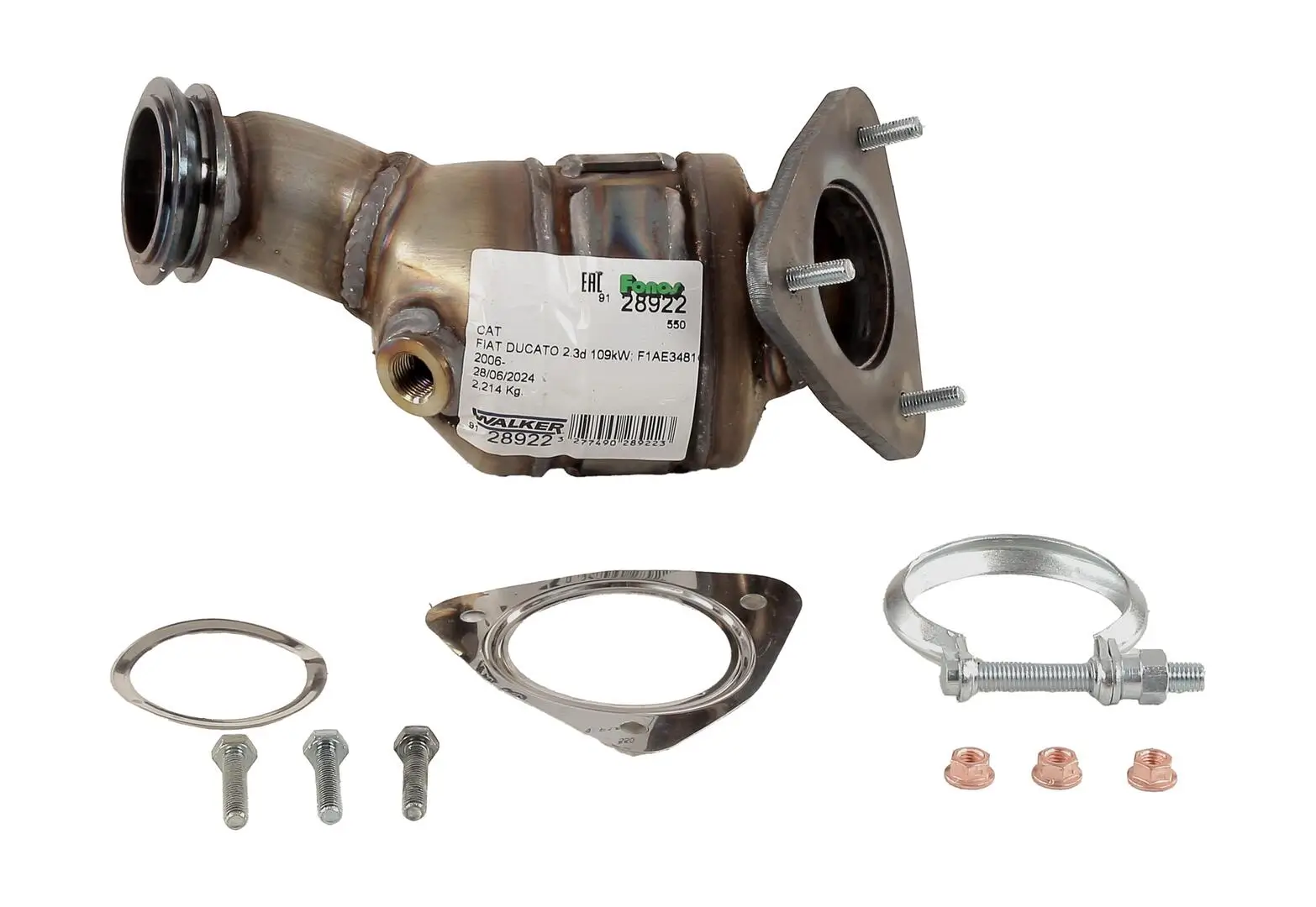 Katalysator WALKER 28922