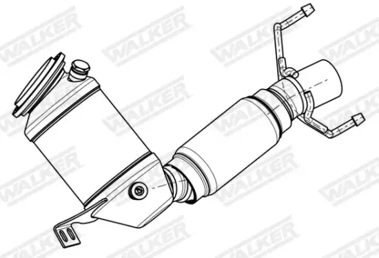 Katalysator WALKER 28924 Bild Katalysator WALKER 28924