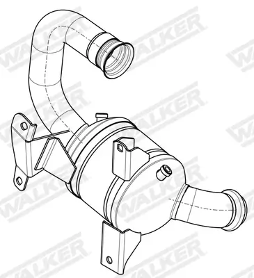 Katalysator WALKER 28925 Bild Katalysator WALKER 28925