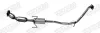 Katalysator Mitte Mittelschalldämpfer WALKER 28932
