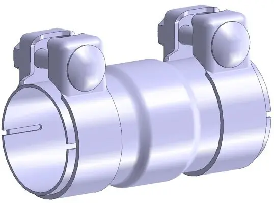 Dichtung, Abgasrohr hinten Mitte vorne WALKER 81162 Bild Dichtung, Abgasrohr hinten Mitte vorne WALKER 81162