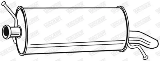 Endschalldämpfer WALKER 71185 Bild Endschalldämpfer WALKER 71185