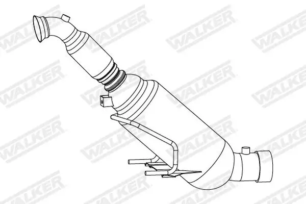 Ruß-/Partikelfilter, Abgasanlage WALKER 73168