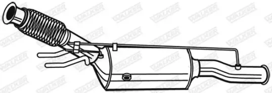 Ruß-/Partikelfilter, Abgasanlage WALKER 73171 Bild Ruß-/Partikelfilter, Abgasanlage WALKER 73171