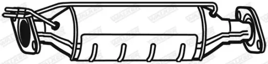 Ruß-/Partikelfilter, Abgasanlage WALKER 73177 Bild Ruß-/Partikelfilter, Abgasanlage WALKER 73177