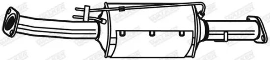 Ruß-/Partikelfilter, Abgasanlage WALKER 73215 Bild Ruß-/Partikelfilter, Abgasanlage WALKER 73215