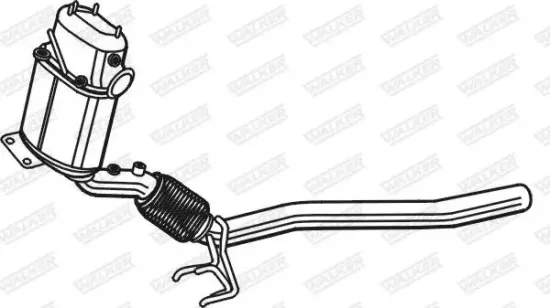 Ruß-/Partikelfilter, Abgasanlage WALKER 73310 Bild Ruß-/Partikelfilter, Abgasanlage WALKER 73310