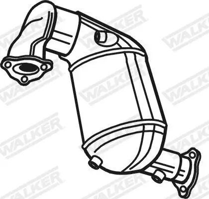 Ruß-/Partikelfilter, Abgasanlage WALKER 73326 Bild Ruß-/Partikelfilter, Abgasanlage WALKER 73326