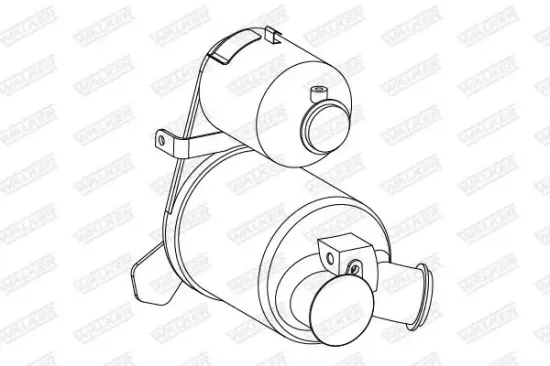 Ruß-/Partikelfilter, Abgasanlage WALKER 73335 Bild Ruß-/Partikelfilter, Abgasanlage WALKER 73335