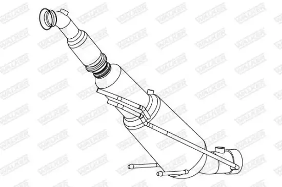 Ruß-/Partikelfilter, Abgasanlage WALKER 73383 Bild Ruß-/Partikelfilter, Abgasanlage WALKER 73383