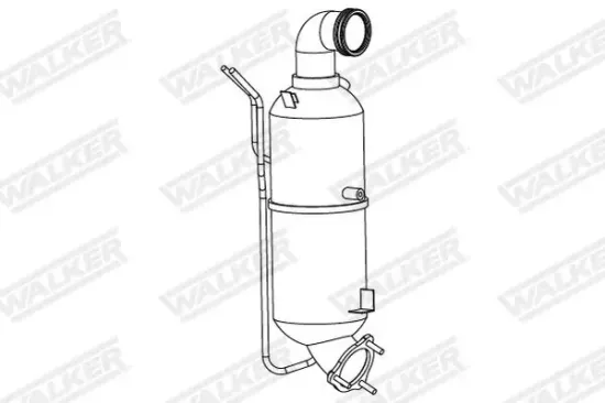 Ruß-/Partikelfilter, Abgasanlage WALKER 73411 Bild Ruß-/Partikelfilter, Abgasanlage WALKER 73411