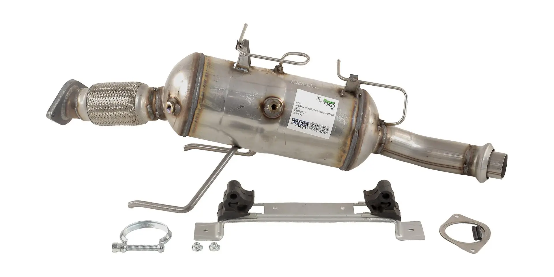 Ruß-/Partikelfilter, Abgasanlage WALKER 73423