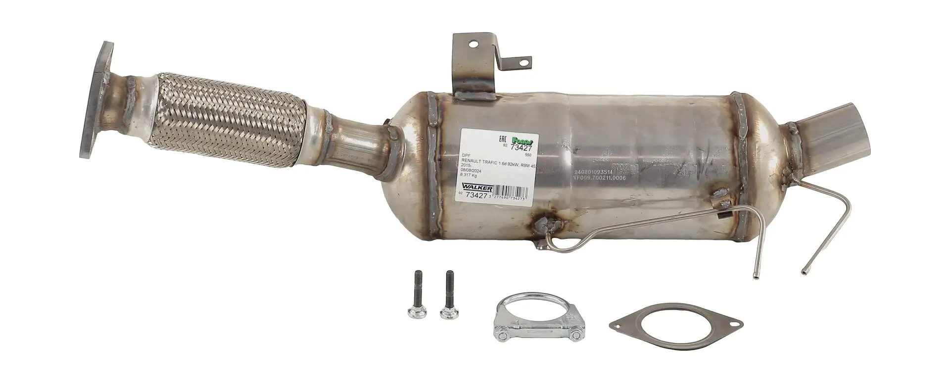 Ruß-/Partikelfilter, Abgasanlage WALKER 73427