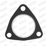 Dichtung, Abgasrohr hinten Mitte vorne WALKER 80077