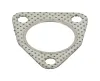 Dichtung, Abgasrohr hinten Mitte vorne WALKER 80091