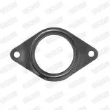 Dichtung, Abgasrohr hinten Mitte vorne WALKER 80246