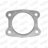 Dichtung, Abgasrohr hinten Mitte vorne WALKER 80258