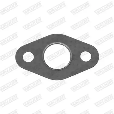 Dichtung, Abgasrohr hinten Mitte vorne WALKER 80269