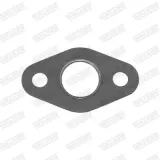 Dichtung, Abgasrohr hinten Mitte vorne WALKER 80269