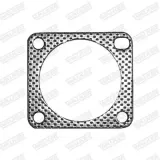 Dichtung, Abgasrohr hinten Mitte vorne WALKER 80308