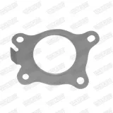 Dichtung, Abgasrohr hinten Mitte vorne WALKER 80338