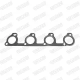 Dichtung, Abgasrohr hinten Mitte vorne WALKER 80535