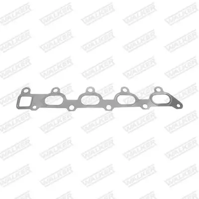 Dichtung, Abgasrohr hinten mitte vorne WALKER 80563