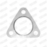 Dichtung, Abgasrohr hinten mitte vorne WALKER 80571