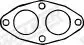Dichtung, Abgasrohr hinten Mitte vorne WALKER 81134