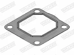 Dichtung, Abgasrohr hinten Mitte vorne WALKER 81779