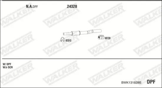 Endschalldämpfer WALKER 23920 Bild Endschalldämpfer WALKER 23920