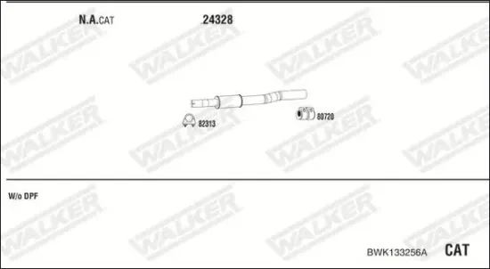 Endschalldämpfer WALKER 23920 Bild Endschalldämpfer WALKER 23920