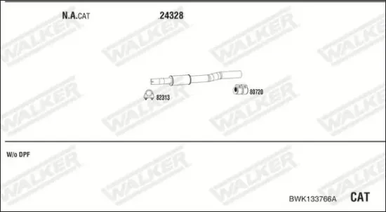 Endschalldämpfer WALKER 23920 Bild Endschalldämpfer WALKER 23920