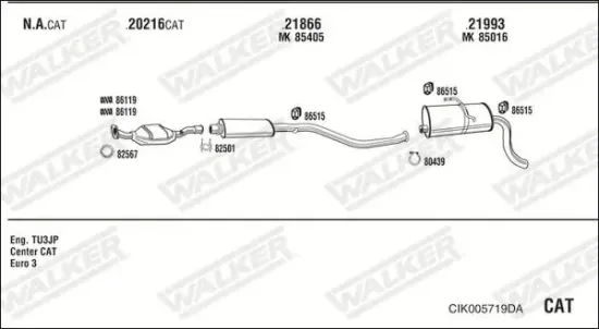 Druckleitung, Drucksensor (Ruß-/Partikelfilter) WALKER 10777 Bild Druckleitung, Drucksensor (Ruß-/Partikelfilter) WALKER 10777