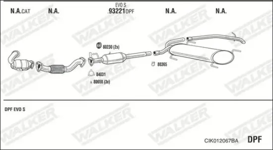 Druckleitung, Drucksensor (Ruß-/Partikelfilter) WALKER 10774 Bild Druckleitung, Drucksensor (Ruß-/Partikelfilter) WALKER 10774