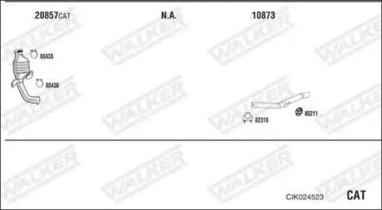 Druckleitung, Drucksensor (Ruß-/Partikelfilter) WALKER 10777 Bild Druckleitung, Drucksensor (Ruß-/Partikelfilter) WALKER 10777
