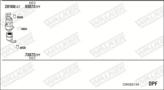 Druckleitung, Drucksensor (Ruß-/Partikelfilter) WALKER 10774 Bild Druckleitung, Drucksensor (Ruß-/Partikelfilter) WALKER 10774