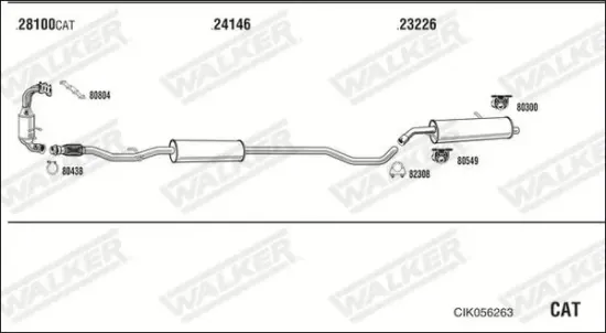 Druckleitung, Drucksensor (Ruß-/Partikelfilter) WALKER 10777 Bild Druckleitung, Drucksensor (Ruß-/Partikelfilter) WALKER 10777