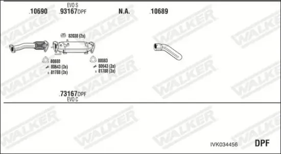 Endschalldämpfer WALKER 25177 Bild Endschalldämpfer WALKER 25177