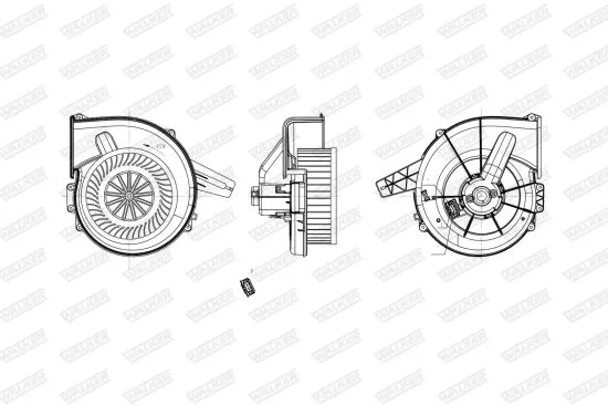 Innenraumgebläse WALKER WBL01409 Bild Innenraumgebläse WALKER WBL01409